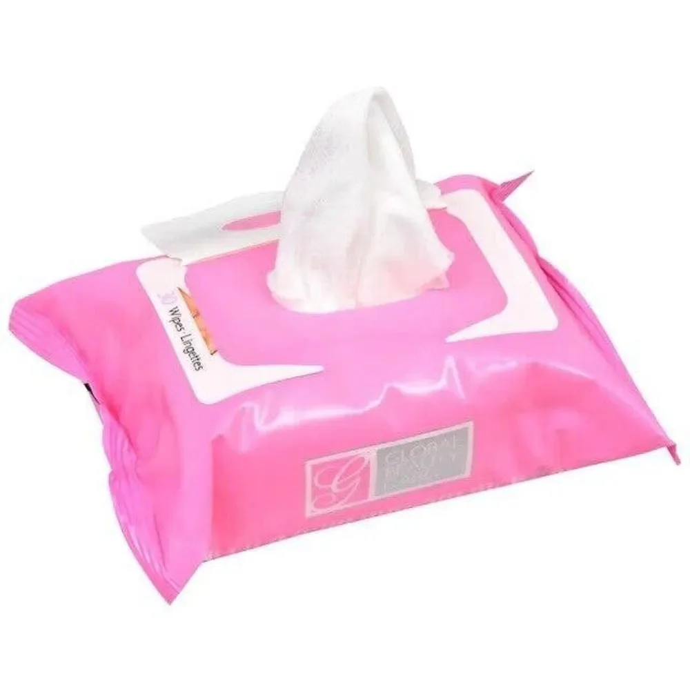 Global Beauty Care Collagen Makeup Cleaning Wipes, 30 Count Pack